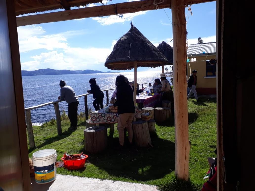 Hostal Luna Del Titikaka En Isla De La Luna Bolivia酒店 外观 照片