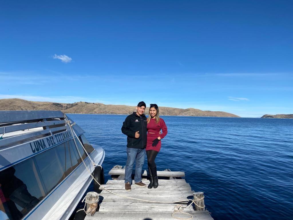 Hostal Luna Del Titikaka En Isla De La Luna Bolivia酒店 外观 照片